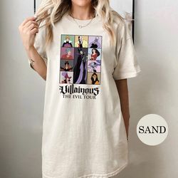 vintage disney villains evil tour shirt, bad witches club shirt, family villain shirt, disney vacation shirt, bad girls