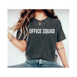office squad shirt school secretary receptionist administrative assistant office assistant office worker library shirt b