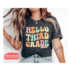 third grade shirt, third grade teacher shirt, teacher gift, gift for teachers, 3rd grade, third grade teacher, back to s