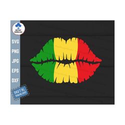 juneteenth lips svg, girl juneteenth svg, black history month svg