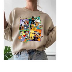 disney mickey mouse and friends halloween squad shirt, horror friends horror characters shirt horror halloween shirt, di