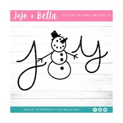 snowman svg, joy svg, christmas clipart, christmas svg, merry christmas svg, snowman clipart, christmas dxf, snowman dxf