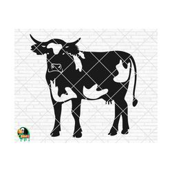 cow silhouette svg, cow svg, cow head svg, cow vector, animal svg, cow svg for shirt, cow clipart, cow cut file, cow png