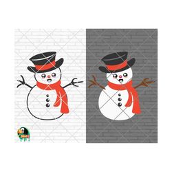 Cute Snowman svg, Winter svg, Christmas Snowman svg, Snowman png, Christmas Quotes svg, Clipart, Cut File, Cricut, Silho