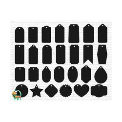 gift tag svg, tag outlines svg, tag svg, gift tag shapes svg, frames svg, label svg, hang tag svg, cut files, cricut, pn