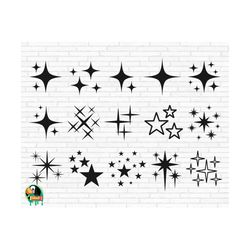 sparkle stars svg, star svg, sparkle svg, stars pattern svg, sparkle png, star png, sparkle stars vector, cut files, cri