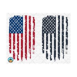 Distressed Flag Svg, American Flag Svg, 4th July Svg, Grunge Flag Svg, Flag Vector, Patriotic Svg, USA Flag Svg, dxf, ep