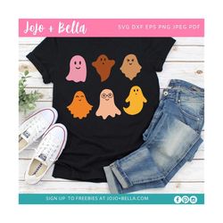 ghost svg, svg bundle, boo svg, cute ghost svg, spooky svg, ghost clipart, ghost png, ghost face svg, baby halloween svg