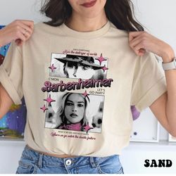 barbenheimer 90's shirt, barb oppenheimer shirts, barb with oppenheimer shirts, barb oppenheimer movie shirts, barbie m