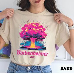 barbenheimer shirts, barb oppenheimer shirt, barb collab oppenheimer shirt, barb oppenheimer movies shirt, barbenheimer