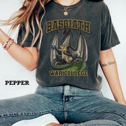basgiath war college vintage comfort colors shirt, fourth wing shirt, dragon rider violet sorrengail xaden riorson booki