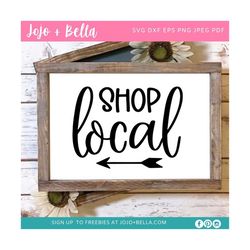 shop local sign svg, small business svg, small business owner svg, boss babe svg, boss lady svg, girl boss svg, digital
