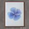 Hydrangea - flower - plant - botanical illustration - botany - home flower - blue painting - 2.jpg