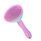 Self Cleaning Pet Comb for Grooming Pink