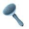 Self Cleaning Pet Comb for Grooming Gray