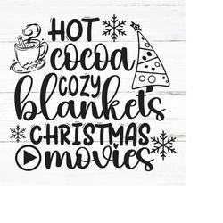 hot cocoa christmas movies png , christmas png sublimation , hot cocoa vibes png, hot chocolate png, retro christmas png