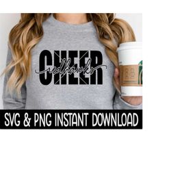 redhawks cheer svg, cheerleader png, tote bag svg, cheer leader svg, instant download, cricut cut files, silhouette cut