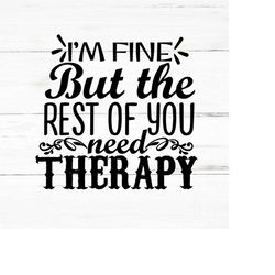 therapy svg file, therapy png, therapy svg cut files, therapy cricut files, therapy silhouette