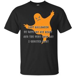 ghost halloween costume t-shirt