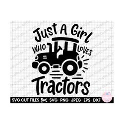 just a girl who loves tractors