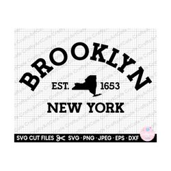 brooklyn svg brooklyn png cricut cut file