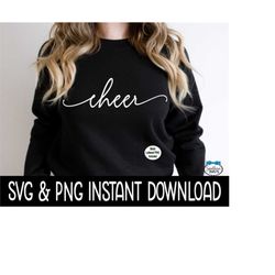 cheer svg, cheerleader png, wine glass svg, cheer svg, instant download, cricut cut files, silhouette cut files, print