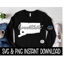 connecticut svg, connecticut png, instant download, cricut cut files, silhouette cut files, sublimation png, download, p