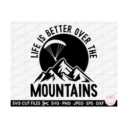 paragliding svg life is better over the mountains