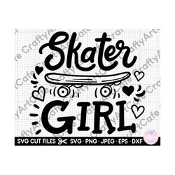 skater girl svg for cricut skater girl png skateboard svg skateboarding skatergirl