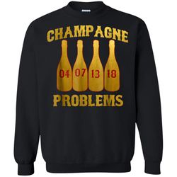 agr champagne problems boston red sox baseball fan sweatshirt