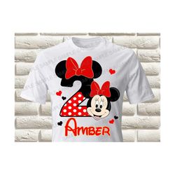 minnie mouse iron on transfer, minnie mouse birthday girl iron on transfer, minnie mouse birthday shirt iron on transfer