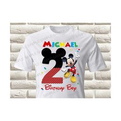 mickey mouse iron on transfer, mickey mouse birthday boy iron on transfer, mickey mouse birthday shirt iron on transfer,