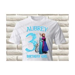 frozen iron on transfer frozen birthday girl iron on transfer frozen birthday shirt iron on transfer frozen shirt frozen
