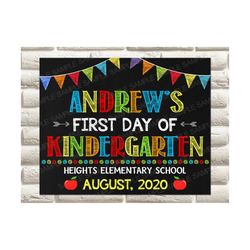 first day of school still quarantined chalkboard sign, any grade, preschool, 1st grade, kindergarten school sign chalkbo