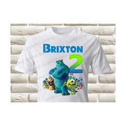 monsters inc iron on transfer, monsters iron on transfer monsters inc birthday boy iron on transfer monsters birthday sh