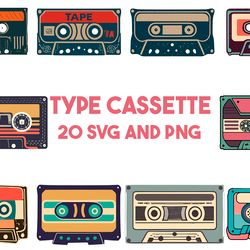 retro type cassettes 20svg.png digital files
