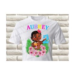 baby moana iron on transfer baby moana birthday girl iron on transfer baby moana birthday shirt iron on transfer  moana