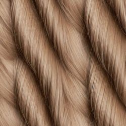 Curly Sandy Blonde Hair Pattern Tileable Repeating Pattern