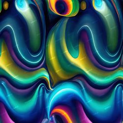 rainbow paint swirl 23 pattern tileable repeating pattern