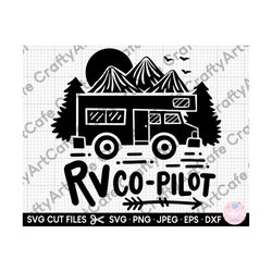rv svg rv co pilot camper svg png