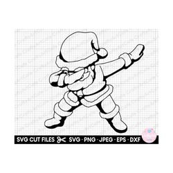 santa claus svg santa claus png santa claus clipart santa claus svg file cricut danta claus dabbing dab dancing