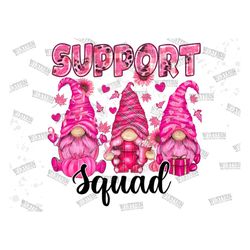 support squad gnomes png,gnome support squad png, breast cancer png,support squad png,breast cancer awareness png, breas