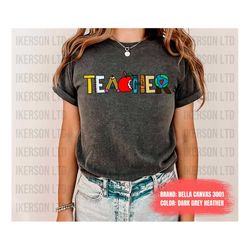 cute teacher shirt, retro teacher t-shirt, cute teacher shirt, kindergarten teacher, teacher t-shirt, preschool teacher,