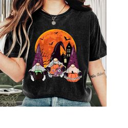 halloween shirt, gnomes witch creepy shirt, happy halloween, halloween witches, funny halloween, skeleton halloween, spo