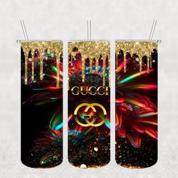 gucci tumbler 20oz/30oz skinny png, gucci tumbler png, fashion 20oz skinny tumbler, fashion brand png, instant download