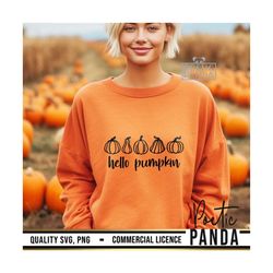 Hello Pumpkin SVG PNG, Its Fall Yall, Hello Fall Svg, Thanksgiving Svg, Fall Svg, Hello Pumpkin Svg, Autumn Svg, Pumpkin
