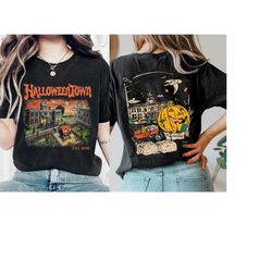 halloweentown shirt, halloween town and chill shirt, funny halloween tee, scary halloween costumes, pumpkin halloween sh
