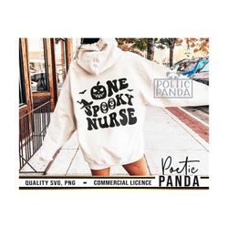 spooky nurse svg png, halloween nurse svg, funny nurse svg, spooky nurse svg, spooky vibes svg, nurse svg, one spooky nu