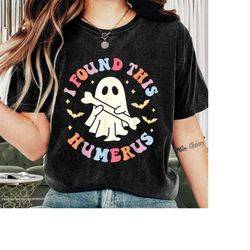 halloween shirt, i found this humerus ghost shirt, funny halloween tee, scary halloween costumes, pumpkin halloween shir