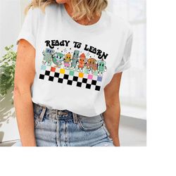 Teacher Shirt, Ready To Learn Shirt, Back To School Teacher Appreciation, Funny Teacher, Teacher Life, Teacher Gift Idea